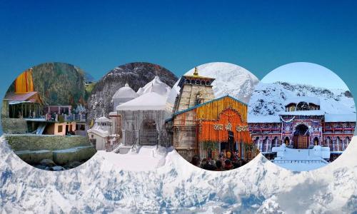 Deluxe Char Dham Yatra Package with premium accommodation, guided tours and comfortable transport across four sacred temples